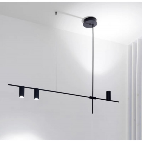Люстра Tribes Linear Pendant by David Abad for tossB - 4 (BK)